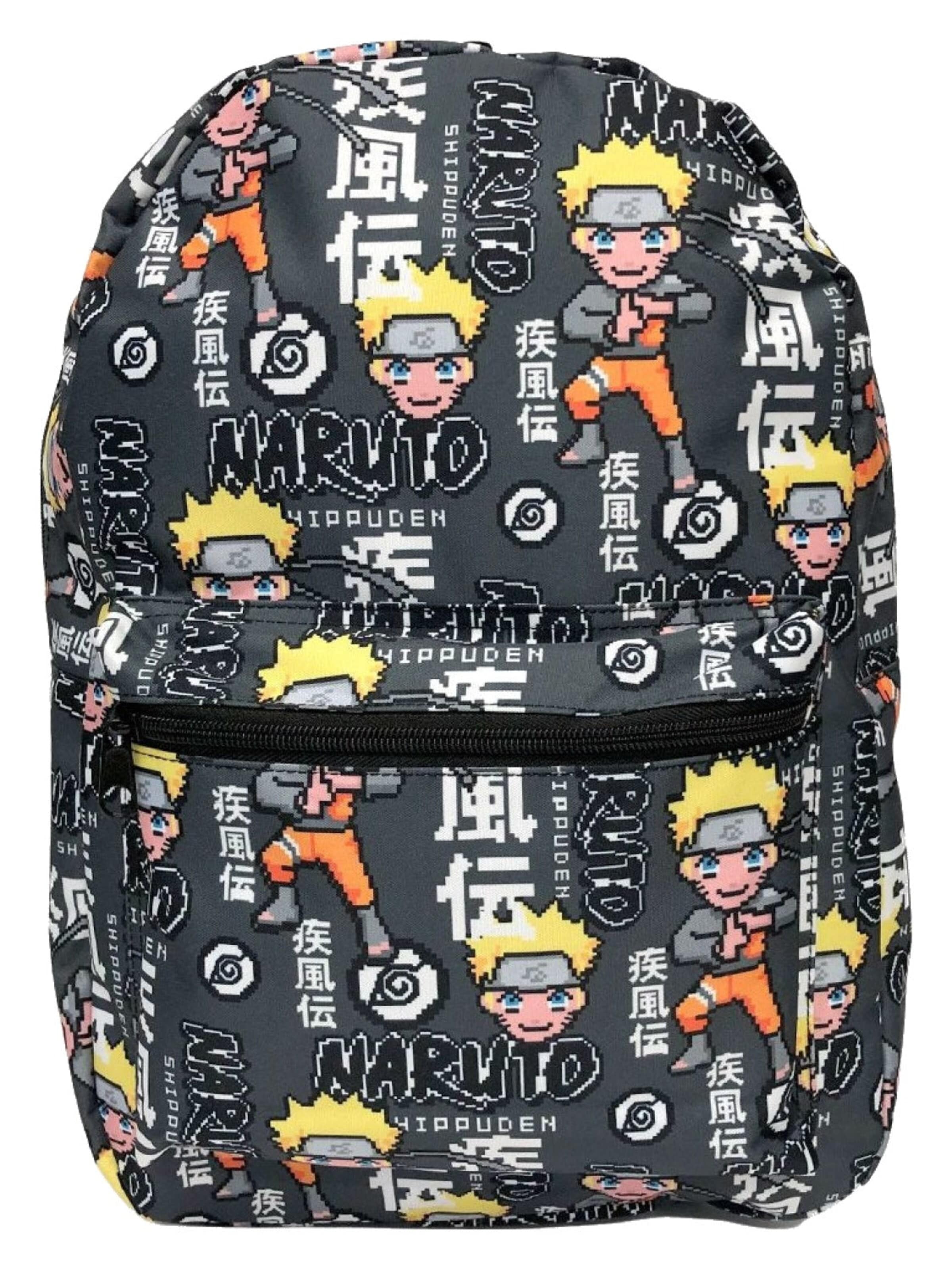 Naruto Rugzak 'Naruto Rugzak Anime Hoogte 44cm' in Zwart: voorkant