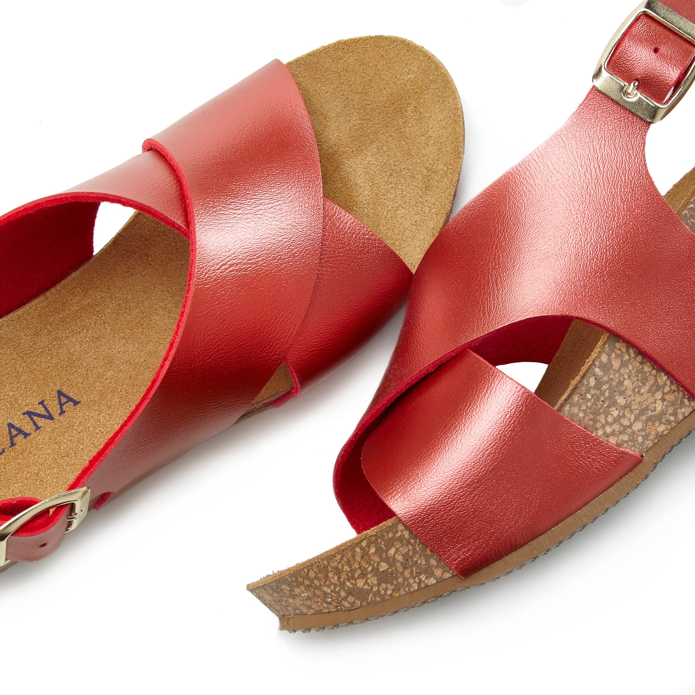 LASCANA Sandals in Red