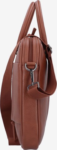 Porte-documents Ted Baker en marron