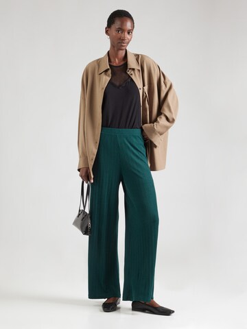 ABOUT YOU Wide leg Trousers 'Paola' in Green