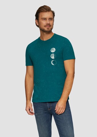 T-Shirt s.Oliver en bleu : devant