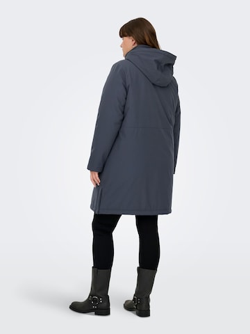 ONLY Carmakoma Functionele jas 'KARA ' in Blauw