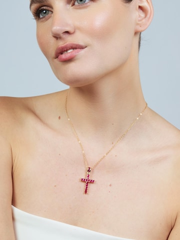 Collana 'Amku' di Luxenter in rosso