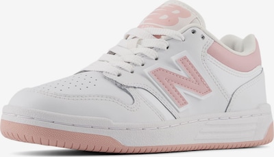 new balance Baskets '480' en rose / blanc, Vue avec produit