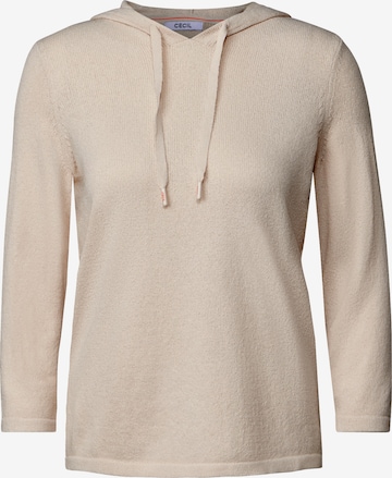 CECIL Pullover in Beige: Vorderseite