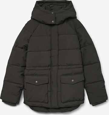 VERO MODA Зимняя куртка 'DIANA ' в Зеленый: спереди