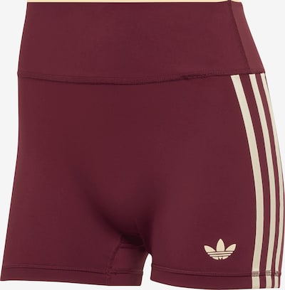 ADIDAS PERFORMANCE Urheiluhousut koossa XS värissä beige / karmiininpunaine, Tuotenäkymä