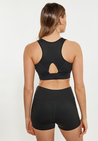 faina Athlsr Bralette Sports Bra in Black