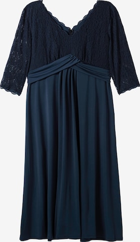 SHEEGO Abendkleid in Blau: predná strana