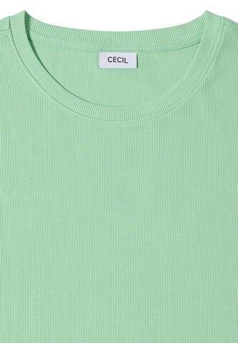 CECIL T-Shirt in Grün