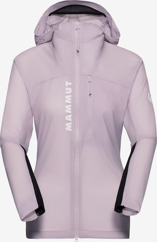 MAMMUT Outdoorjacke 'AENERGY' in Lila: Vorderseite