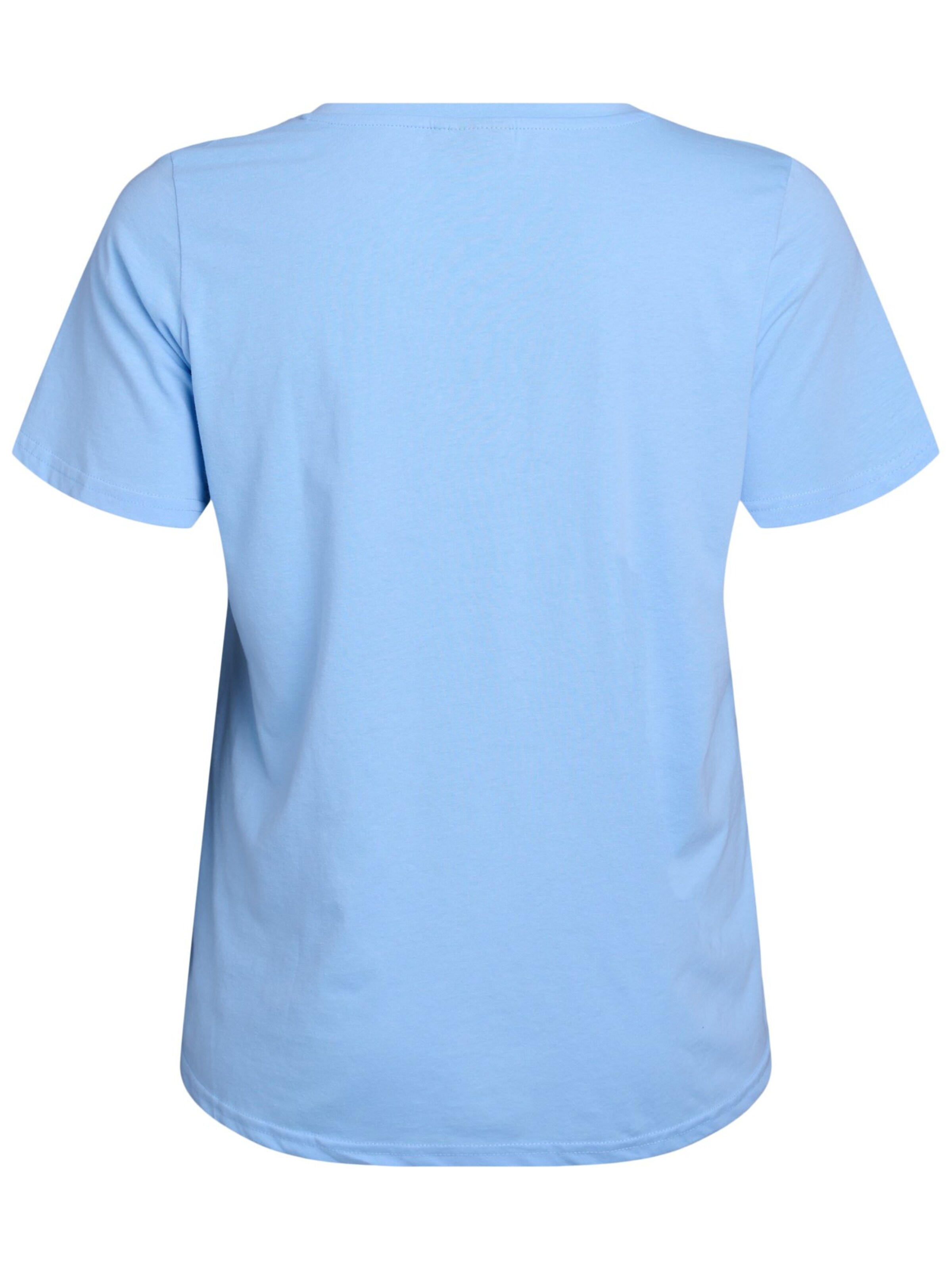 Zizzi Tričko 'Mkatja' - Modrá