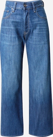 G-Star RAW Wide leg Jeans 'Bowey' in Blauw: voorkant