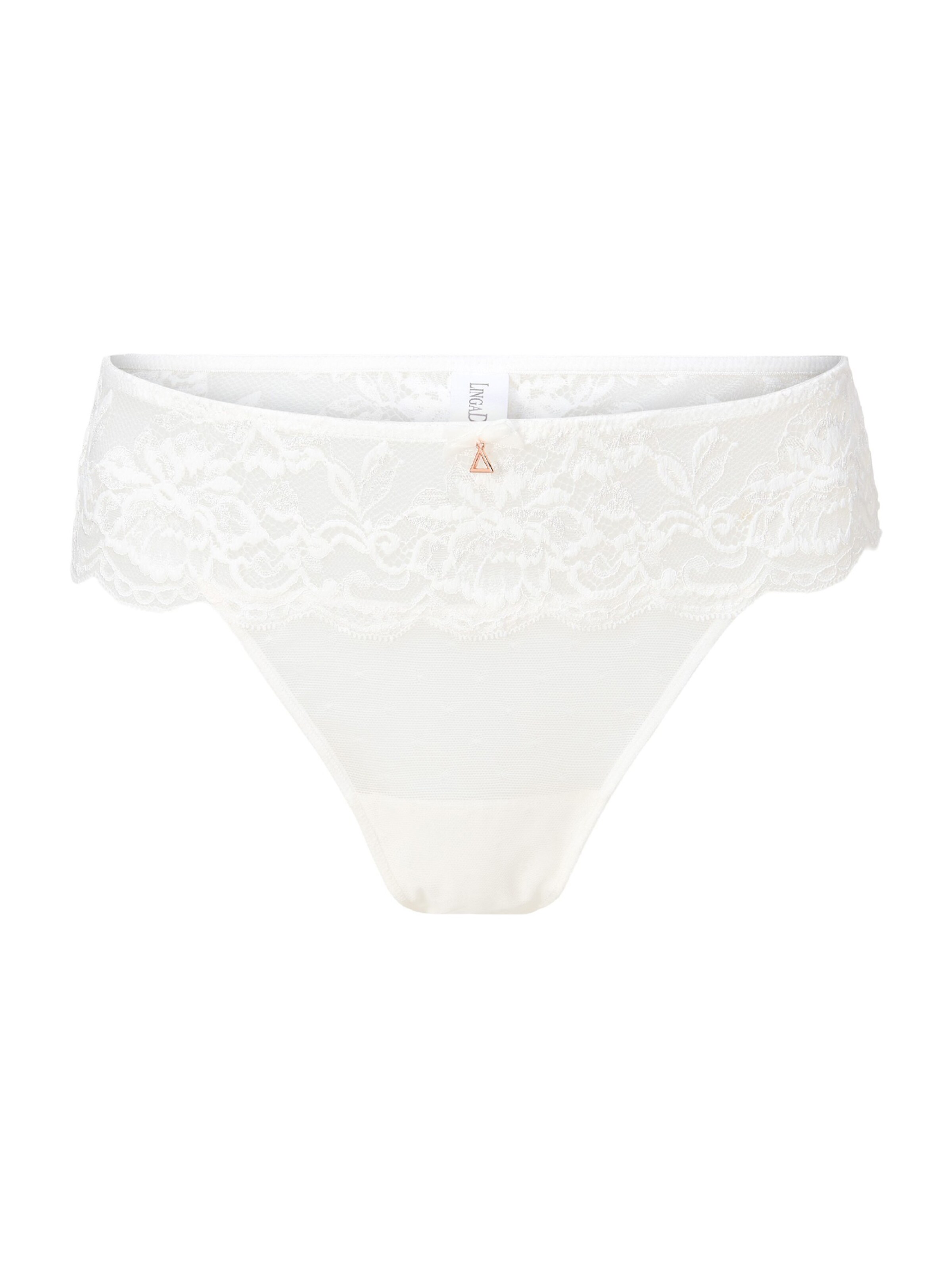 LingaDore Thong in Beige: front