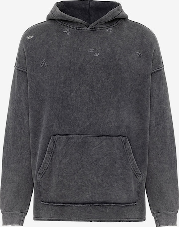 juoda VAMOS CLO Megztinis be užsegimo: priekis