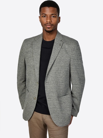 Coupe regular Veste de costume 'Mael' PIERRE CARDIN en gris : devant