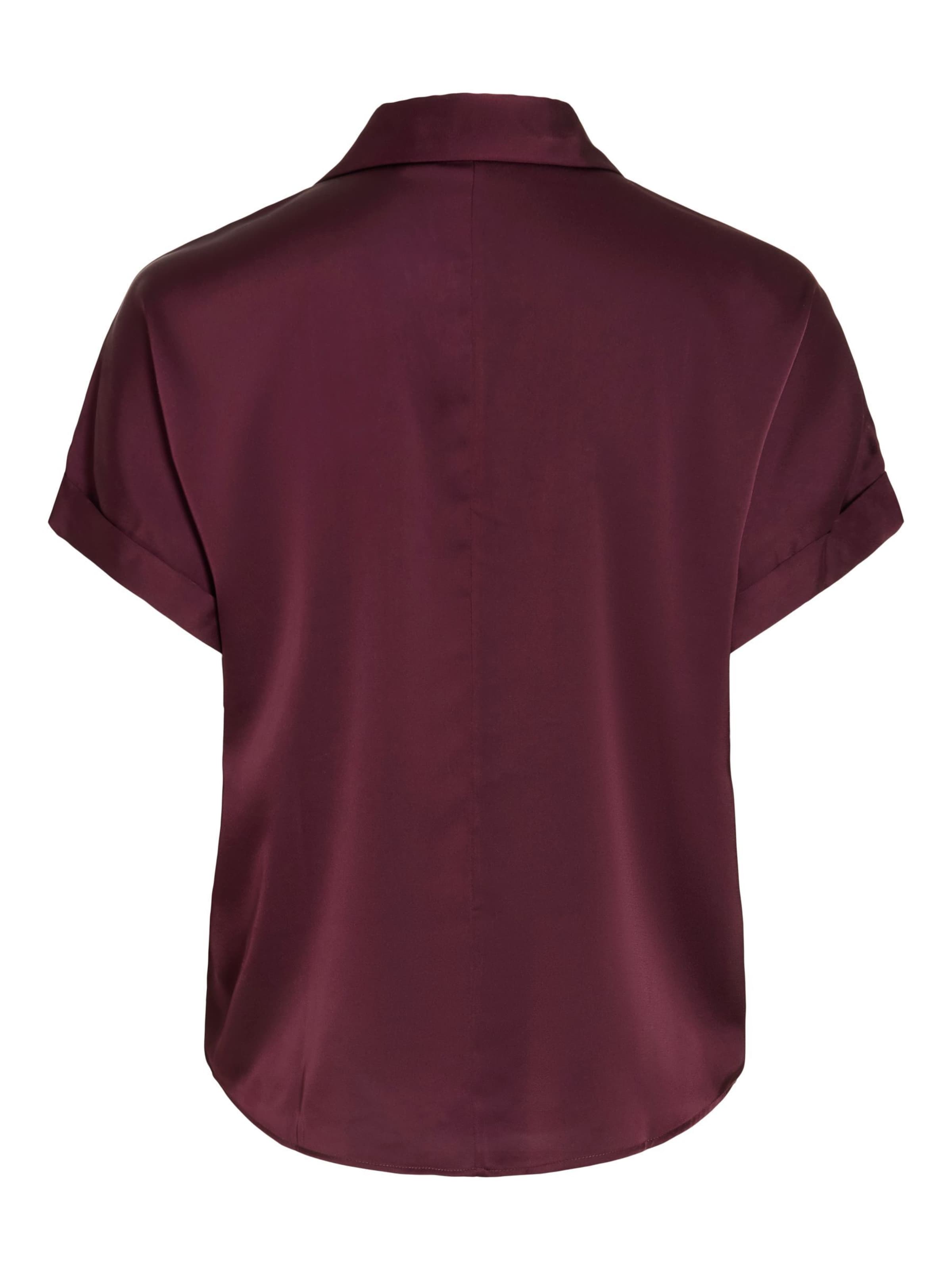 VILA Bluse 'VIEnna Ravenna' in Rot