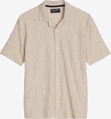 Marc O'Polo Regular Fit Hemd in Beige: Vorderseite