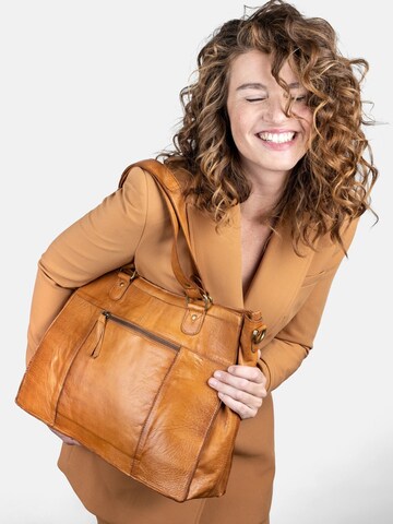 RE:DESIGNED Shopper ' Nolly ' i brun: forside