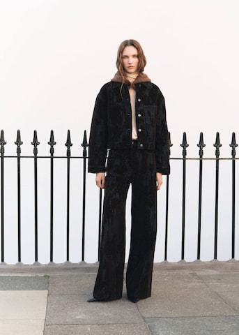 MANGO Wide leg Jeans 'Olimpiap' in Brown