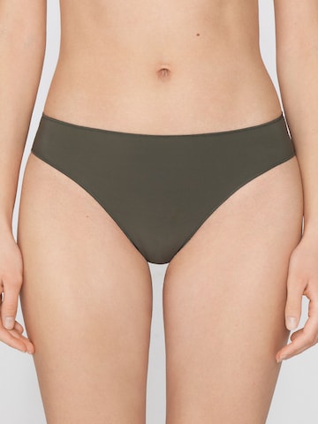 Tezenis Slip in Grün: Vorderseite