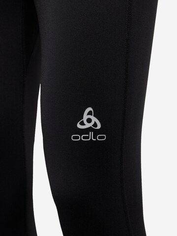 ODLO Skinny Workout Pants 'ESSENTIAL' in Black