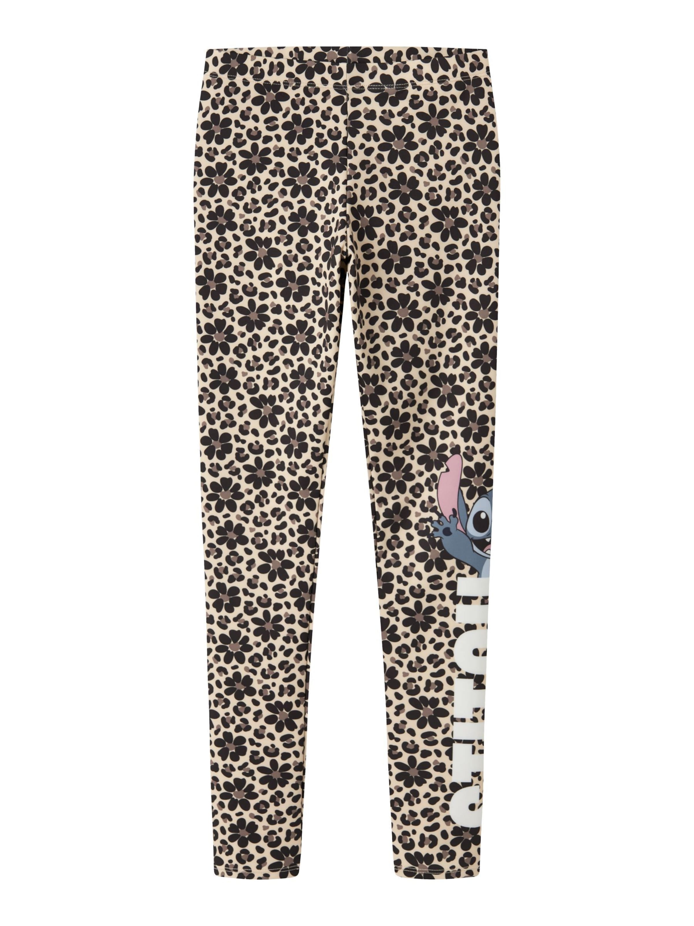NAME IT - regular Pantalón 'Stitch' en beige: frente