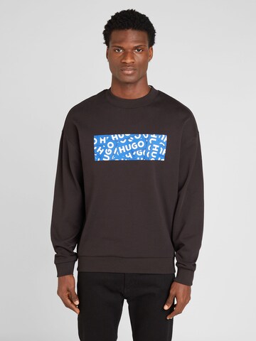 HUGO - Sudadera 'Naylos' en negro: frente