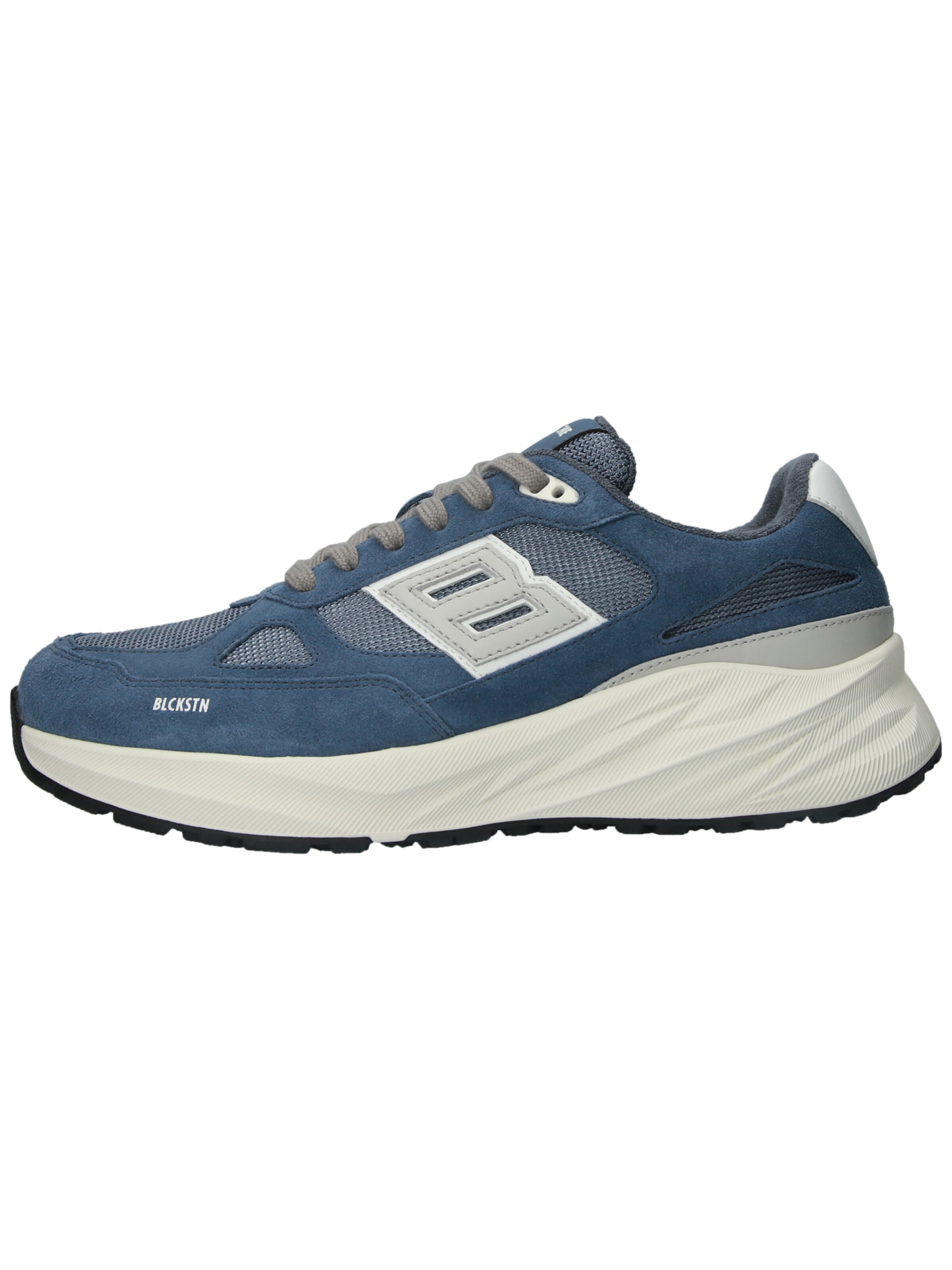 Sneaker bassa 'Flint Moss DG531' di BLACKSTONE in blu: frontale