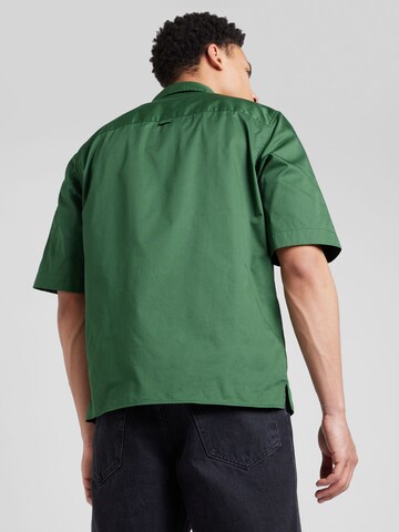 Coupe regular Chemise 'Studio' Studio Seidensticker en vert