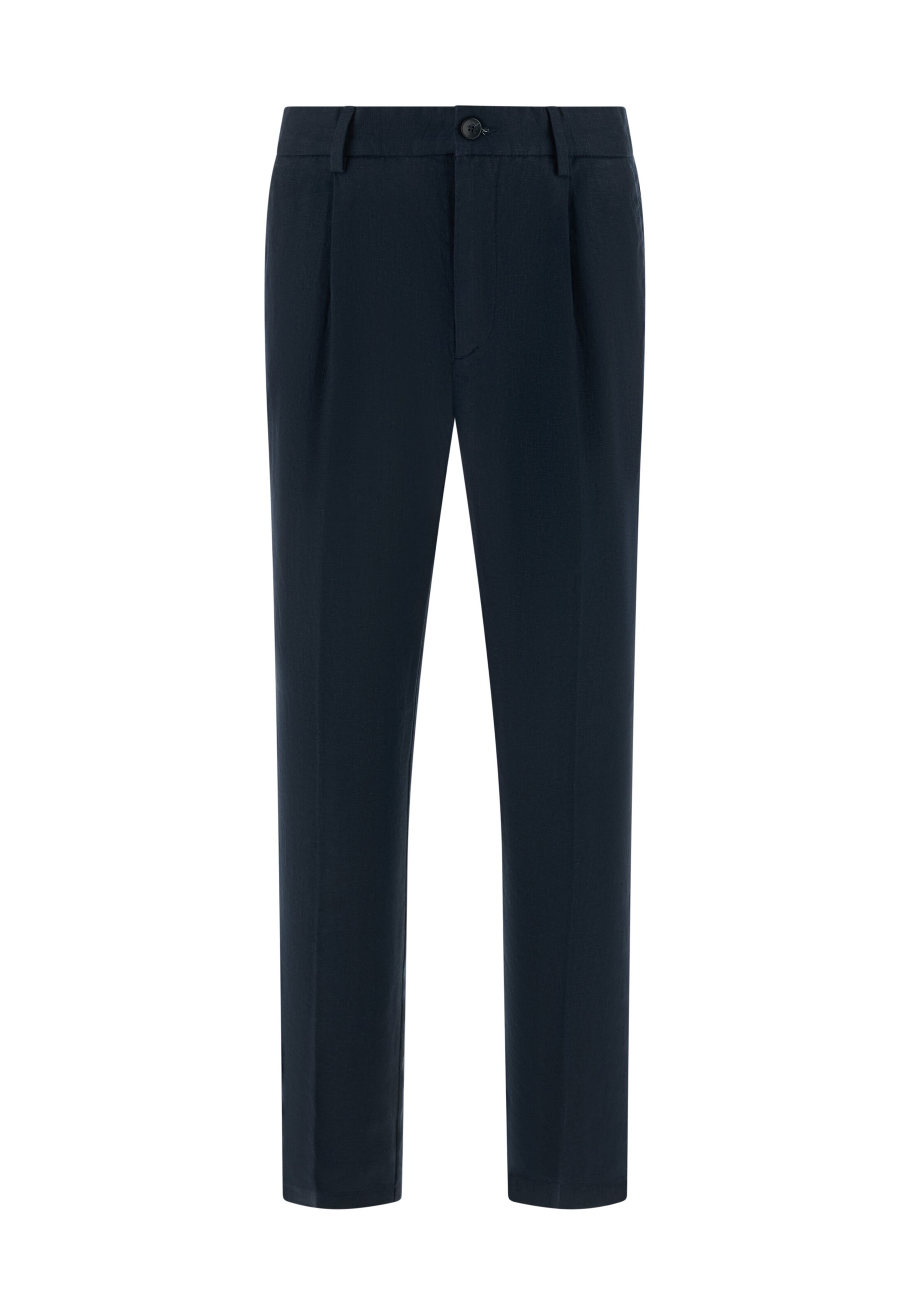 Boggi Milano Slim fit Chino trousers in Blue: front