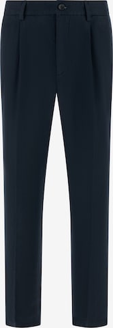 Boggi Milano Slimfit Chinohose in Blau: Vorderseite