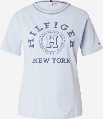 Tricou 'VARSITY' de la TOMMY HILFIGER pe albastru: față