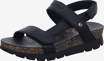 PANAMA JACK - Sandalias 'Sandalette Damen Selma B4 Echtleder in schwarz' en negro: frente