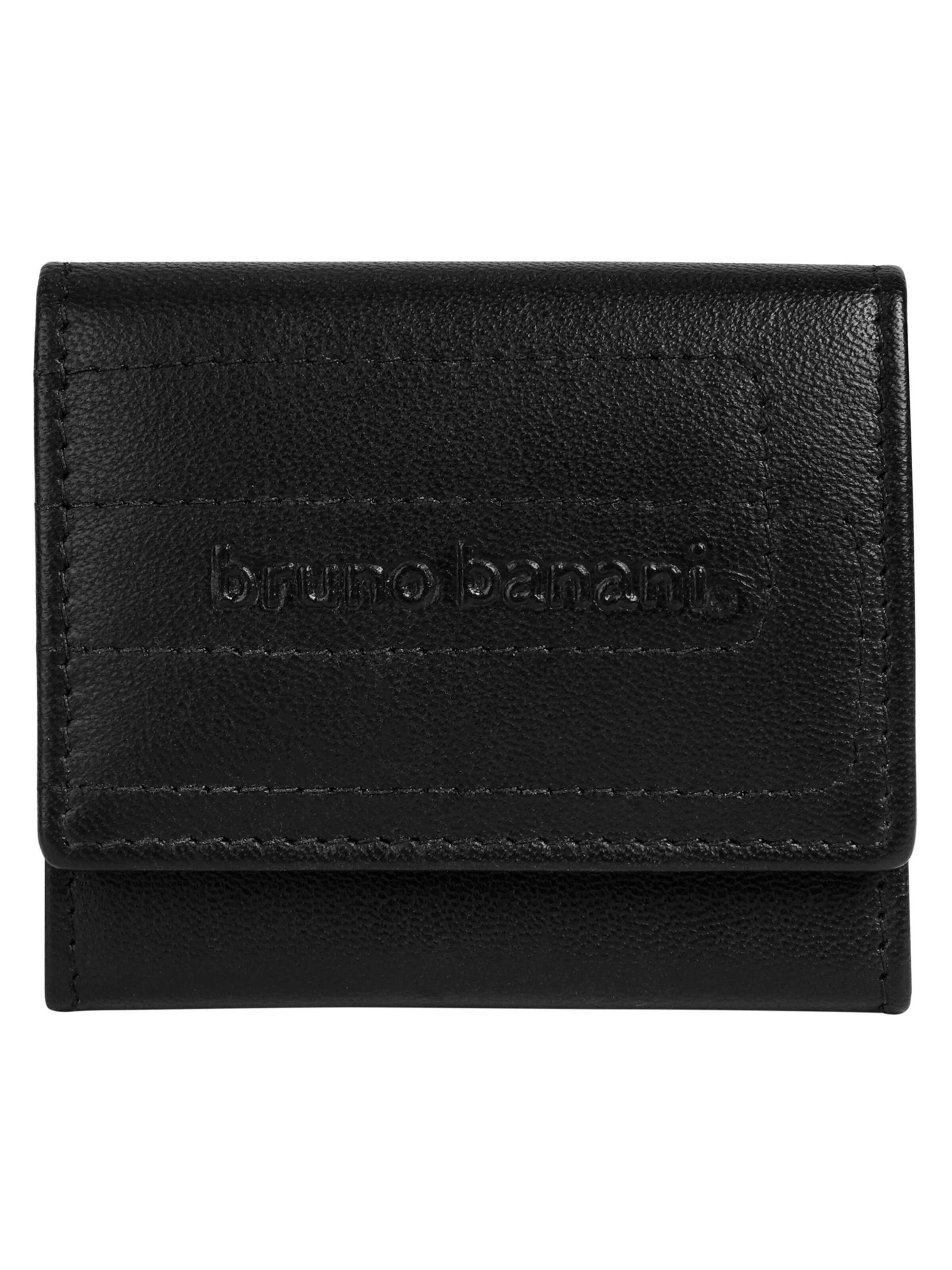 Bruno Banani Portemonnaie‌‌‌‌‌‌ in Schwarz: Vorderseite