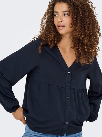 ONLY Blouse 'ONLNova' in Blauw