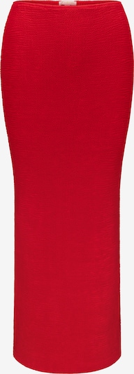 Moda Minx Maxirock 'Scrunch Long' in rot, Produktansicht