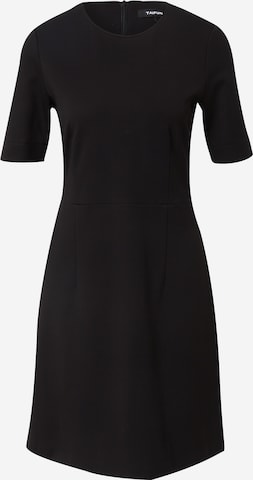 TAIFUN Εφαρμοστό φόρεμα σε μαύρο: μπροστά