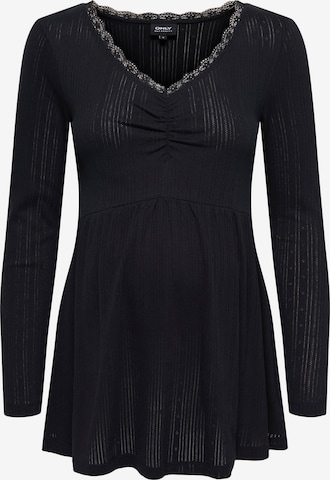 Chemisier 'OLMBRIANIA' Only Maternity en noir : devant