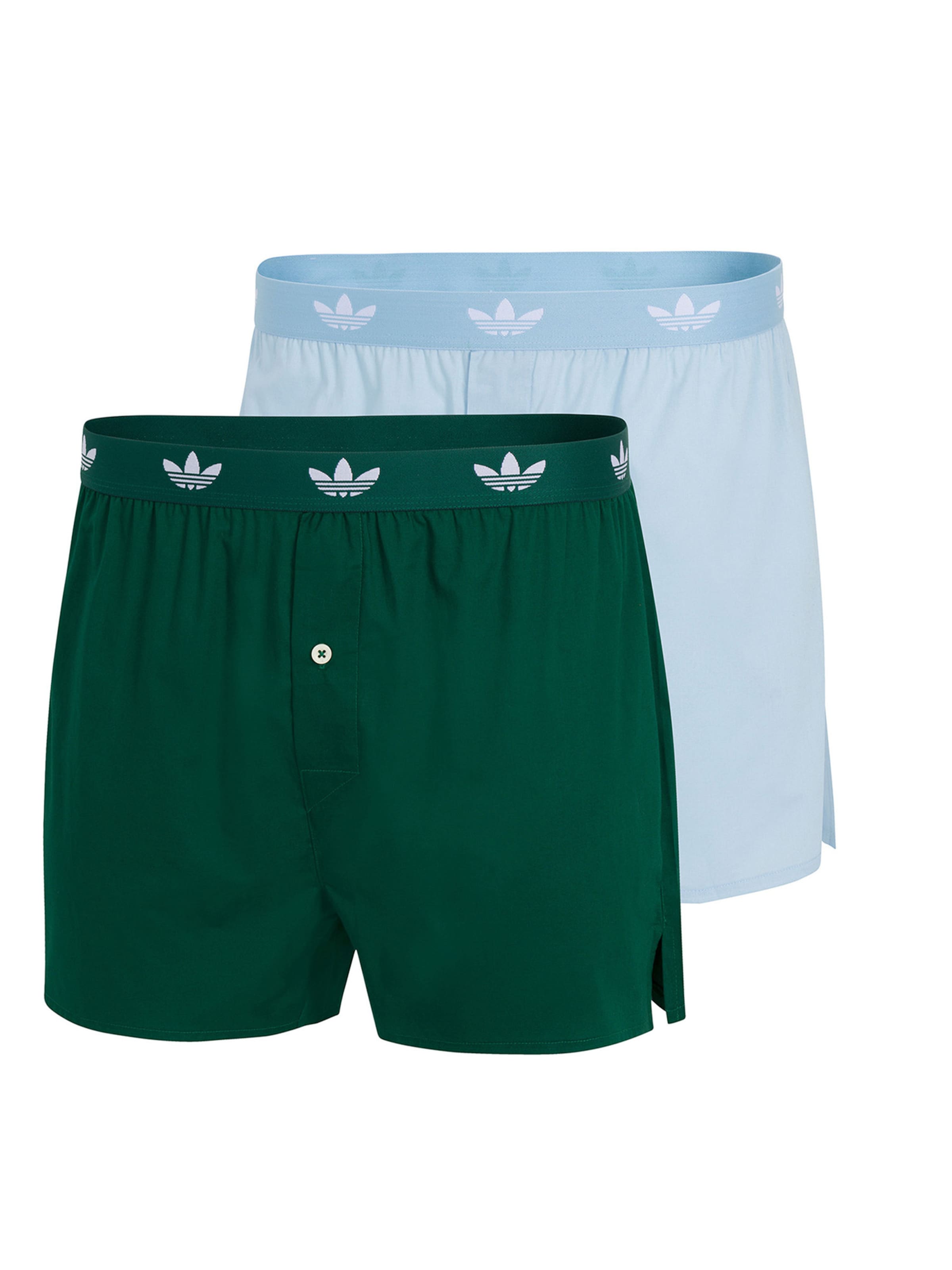 ADIDAS ORIGINALS Boxer shorts ' Comfort Cotton Woven ' in Blue: front