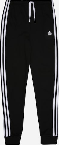 ADIDAS SPORTSWEAR Regular Sports trousers in Black: front