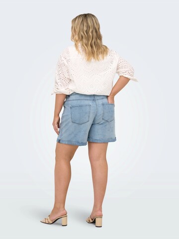 ONLY Carmakoma Regularen Kavbojke 'CARVEGA' | modra barva