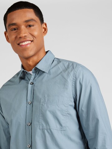 BOSS Regular fit Button Up Shirt 'Relegant_6' in Blue