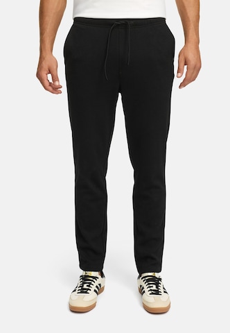 INDICODE JEANS Regular Chino 'Cowell' in Zwart: voorkant