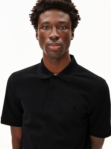 ARMEDANGELS Polo-Shirt MAARIO in Schwarz
