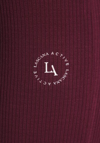 LASCANA ACTIVE Alt laienev Spordipüksid, värv punane