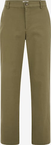 WE Fashionregular Chino hlače - zelena boja: prednji dio