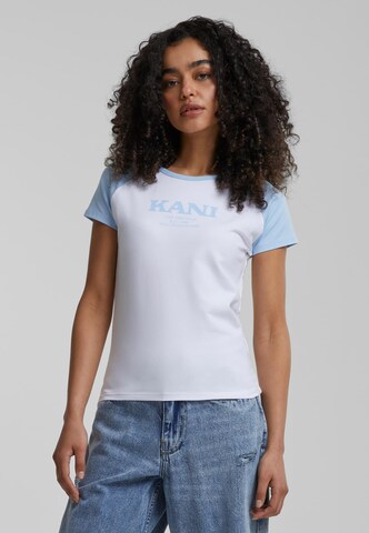 T-shirt Karl Kani en blanc : devant