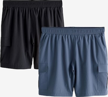 Nextregular Tehničke hlače 'Active Cargo Gym' - plava boja: prednji dio