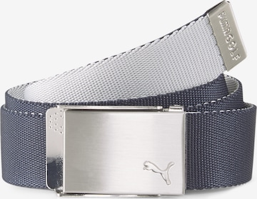 Ceinture de sport PUMA en bleu : devant